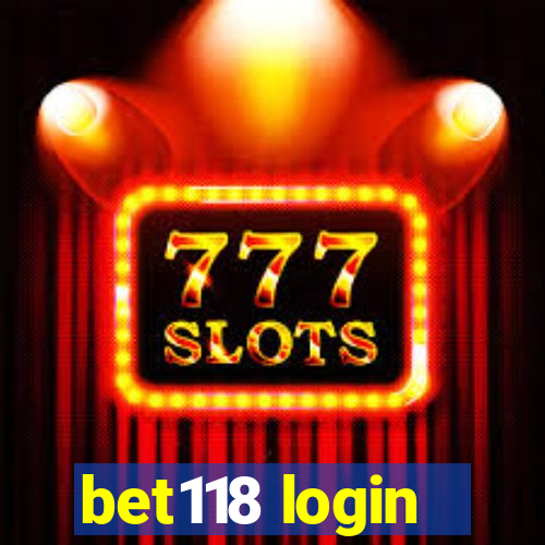 bet118 login